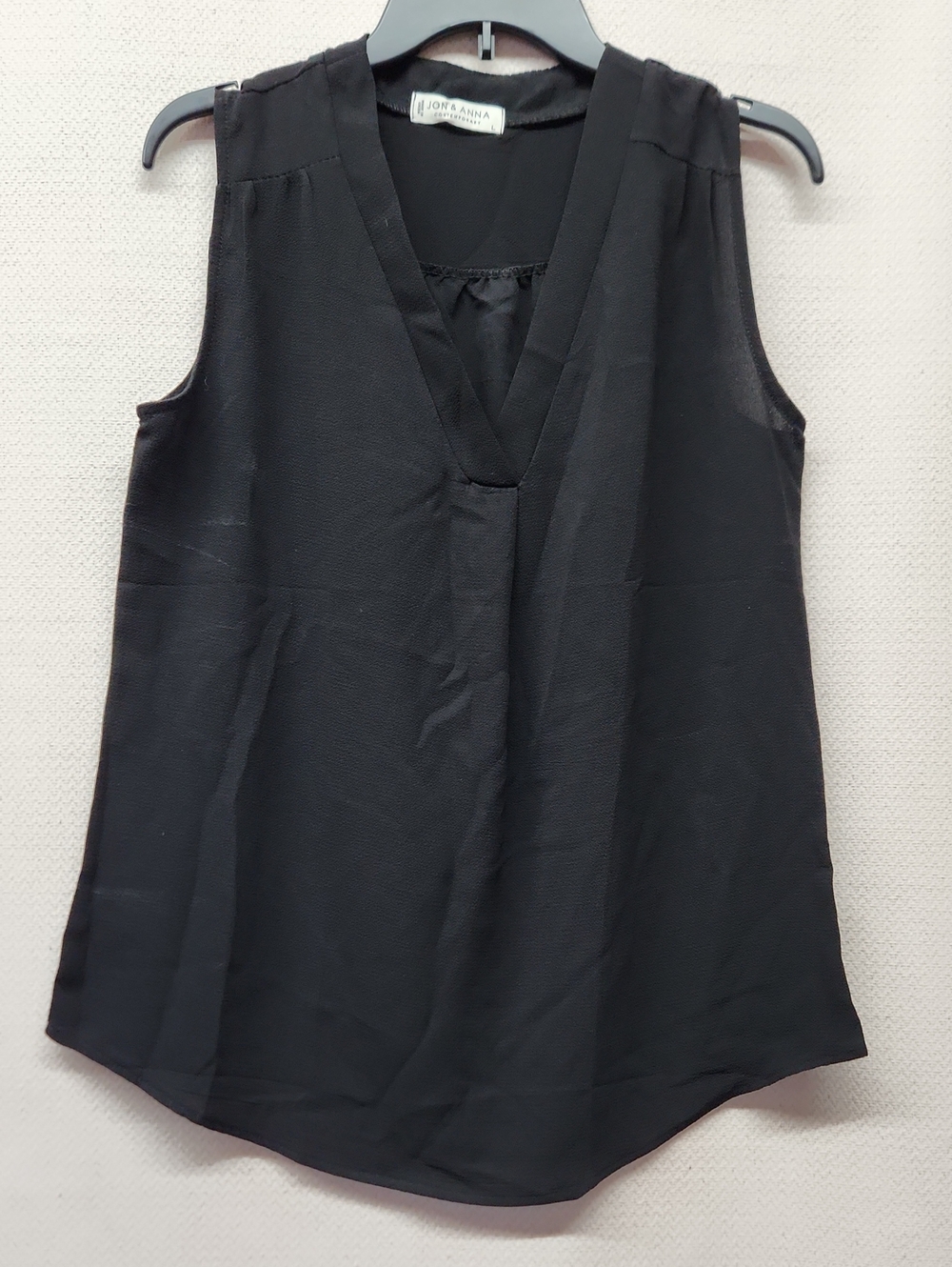 Jon & Anna Black Textured Blouse